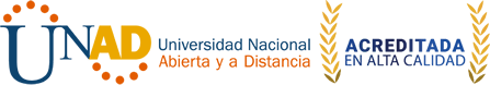 Logo Universidad Naciona Abierta y a Distancia