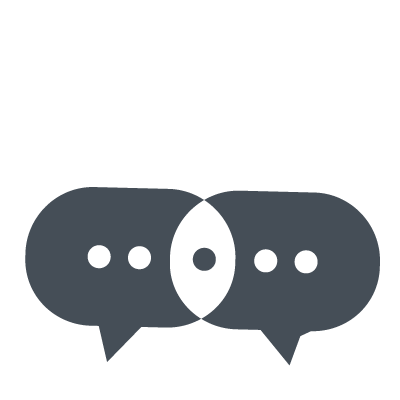 Comunitario-Regional. imagen de representación de conversación.