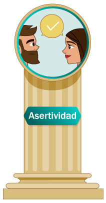Columna romana de asertividad.