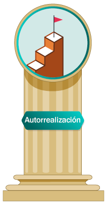 Columna romana de autorrealización.