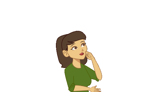 Personaje con una posición  de pregunta  y aparece  en una  nube  de diálogo  los siguientes interrogantes:  ¿Qué  quiero? ¿Cómo  lo  haré?  ¿En  qué tiempo?  ¿Qué  alcance tendrá?