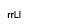 r minuscula, r minuscula, L Mayuscula, l minuscula
