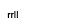 r minuscula, r minuscula, l minuscula, l minuscula