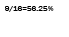 9/16-56.25%