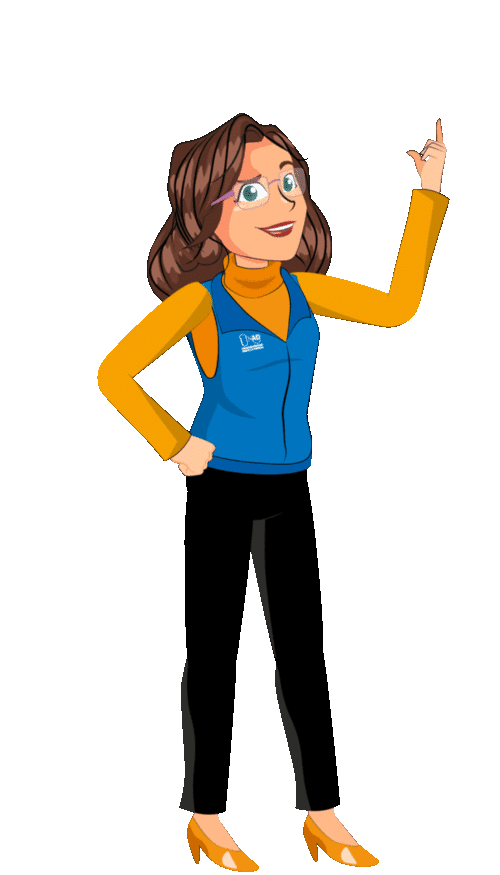 Avatar Unadita con pulgar arriba.