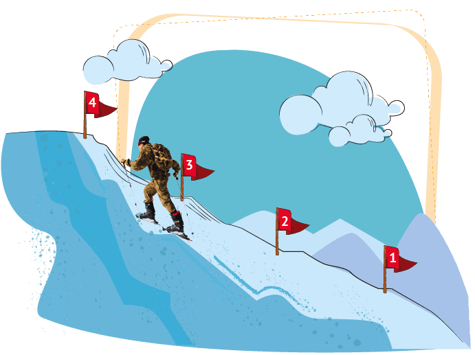 Personaje en banderin 3.