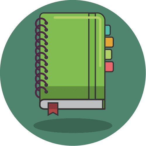 libreta de eventos