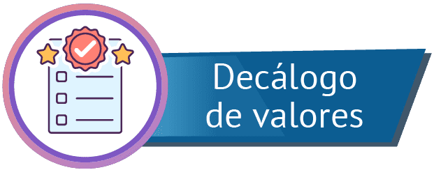 decálogo de valores