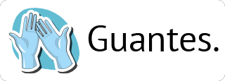 Guantes.