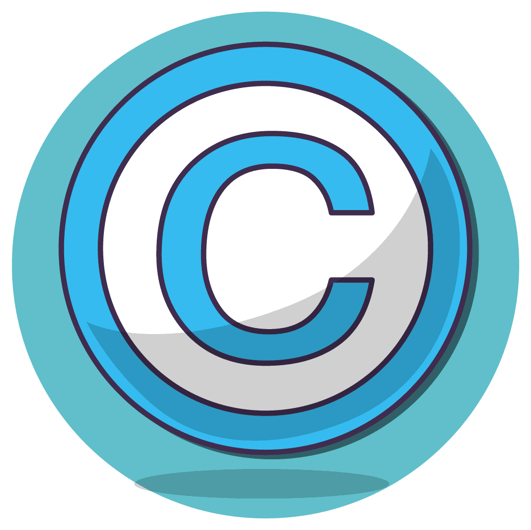 Símbolo de copyright.