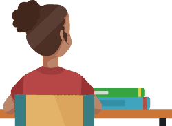 imagen de un estudiante frente al tablero