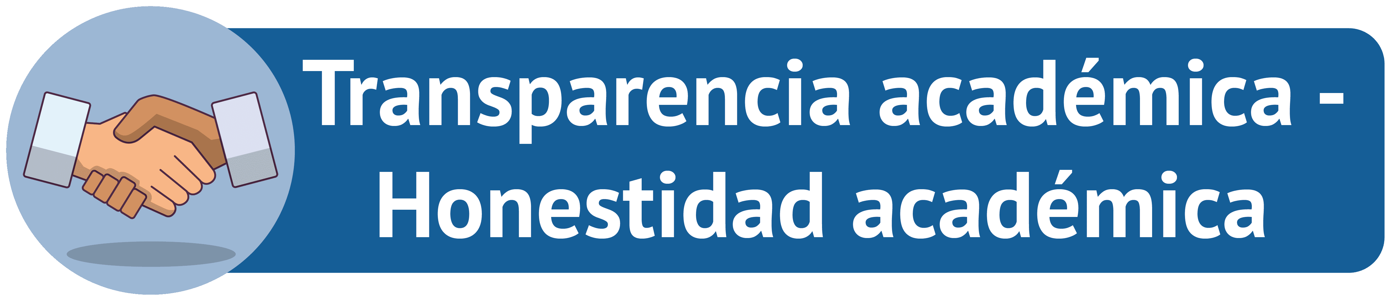 Titulo Transparencia académica - Honestidad académica.