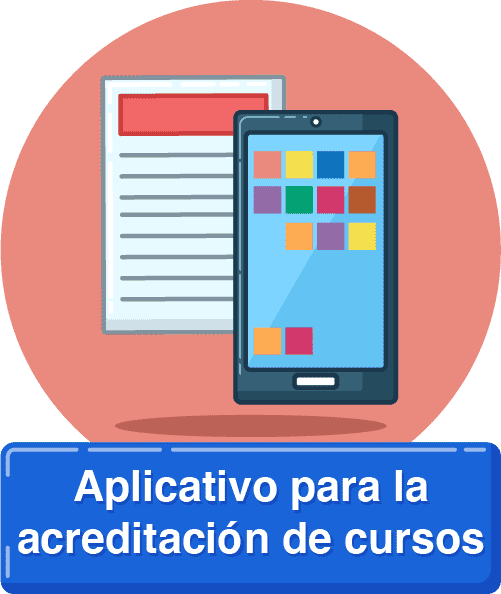 Icono de aplicativo para la acreditación de cursos