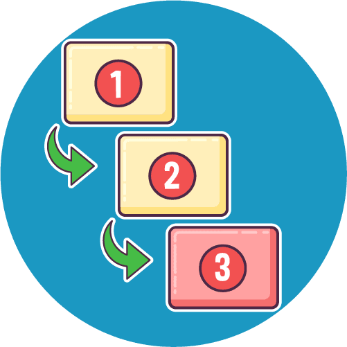 Imagen de números del 1 al 3