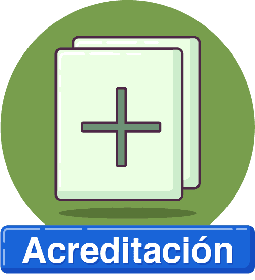Icono de acreditación