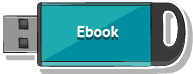 USB con el nombre de Ebook