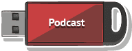 USB con el nombre de Podcast